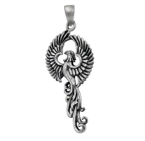 Sterling Silver Phoenix Pendant - Biggar Diamonds