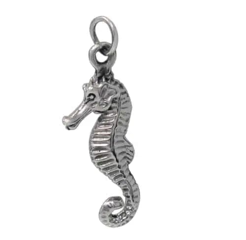 Sterling Silver Sea Horse Pendant - Biggar Diamonds