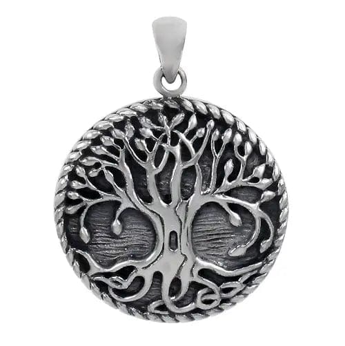 Sterling Silver Tree of Life Pendant - Biggar Diamonds